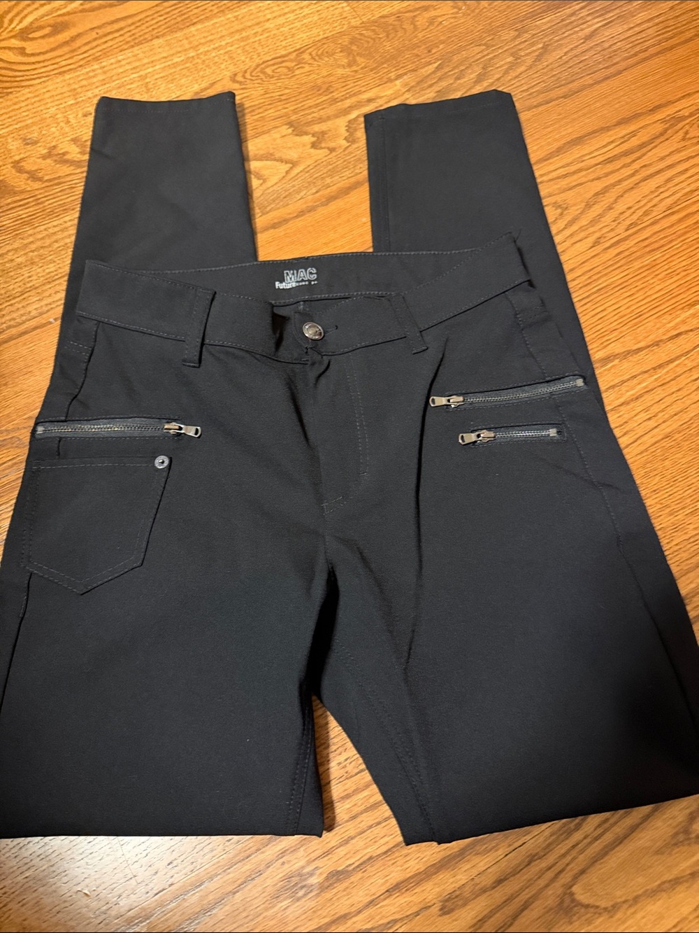 MAC future concept - black stretch skinny pants - size EU 34 x 30 - US 2